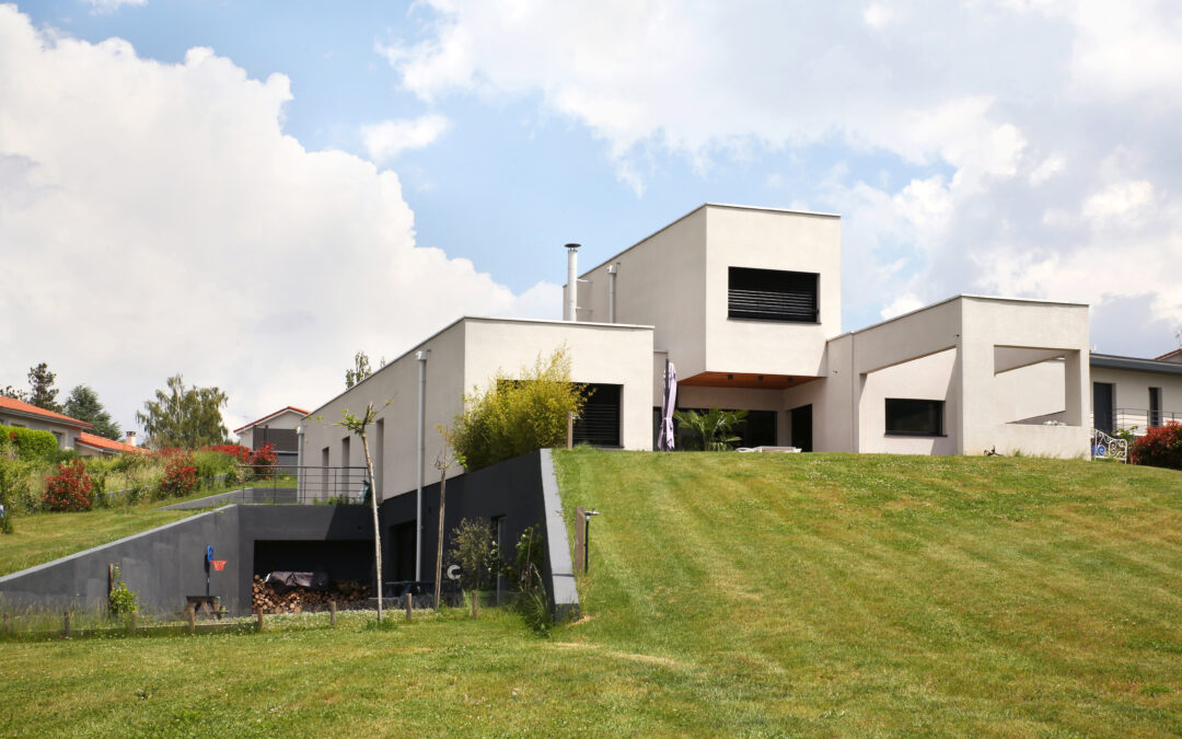 Maison contemporaine à ossature bois – Saint Victor / Loire (42)