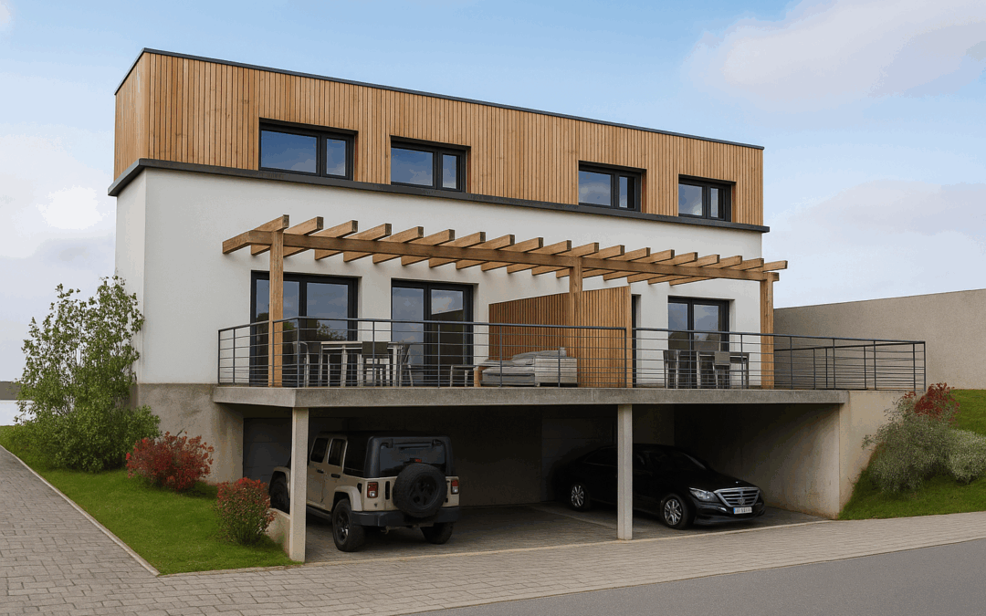 Extension d&rsquo;une maison individuelle en ossature bois